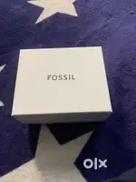 Fossil Unisex Black Anslogue Watch Gift Set