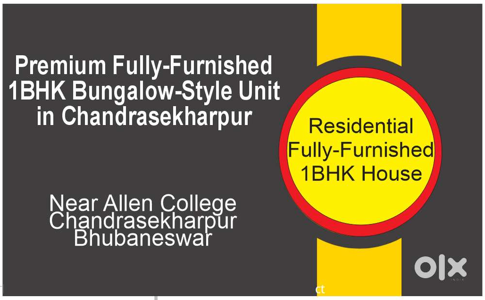 Fully-Furnished Residential Accommodation Chandrasekharpur Main Road