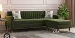Today fire buying new sofa 8450, L type sofa 13990/-
