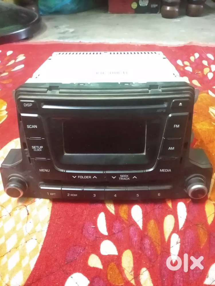 Grand I10 original music system with panel