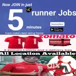 FREE JOINING 100 Delivery boys Zomato Food Delivery jobs