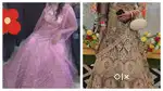Party wear heavy gown &  heavy lehenga both for sale