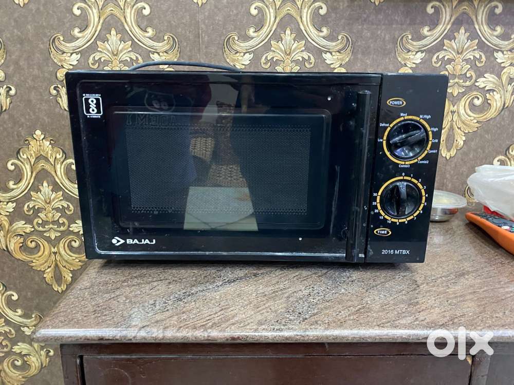 Bajaj MTBX 20L Grill Microwave Oven, Black
