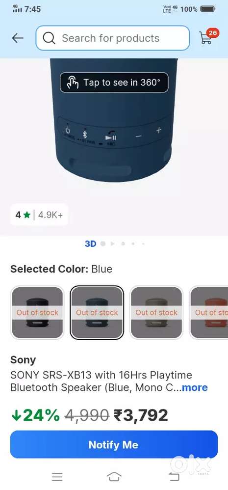 Sony bluetooth speaker