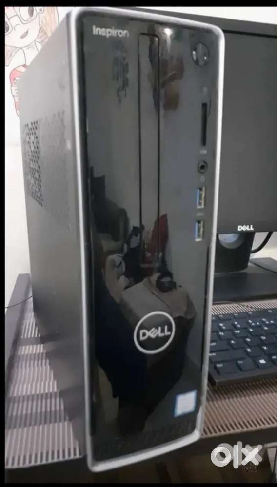Dell original desktop and monitor. rarely used, Dell bill dt Aug 20