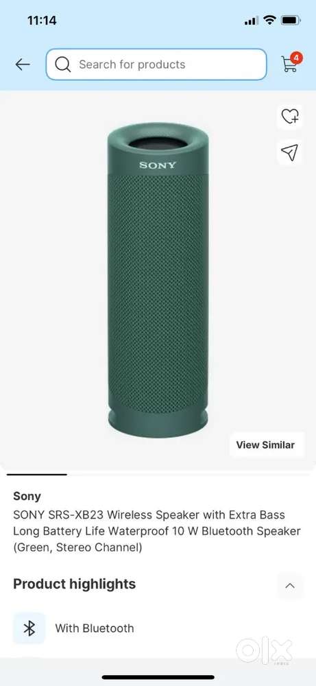 Sony speaker