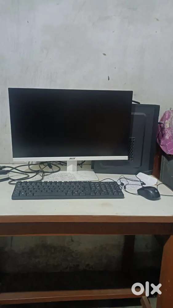 Desktop with full setup