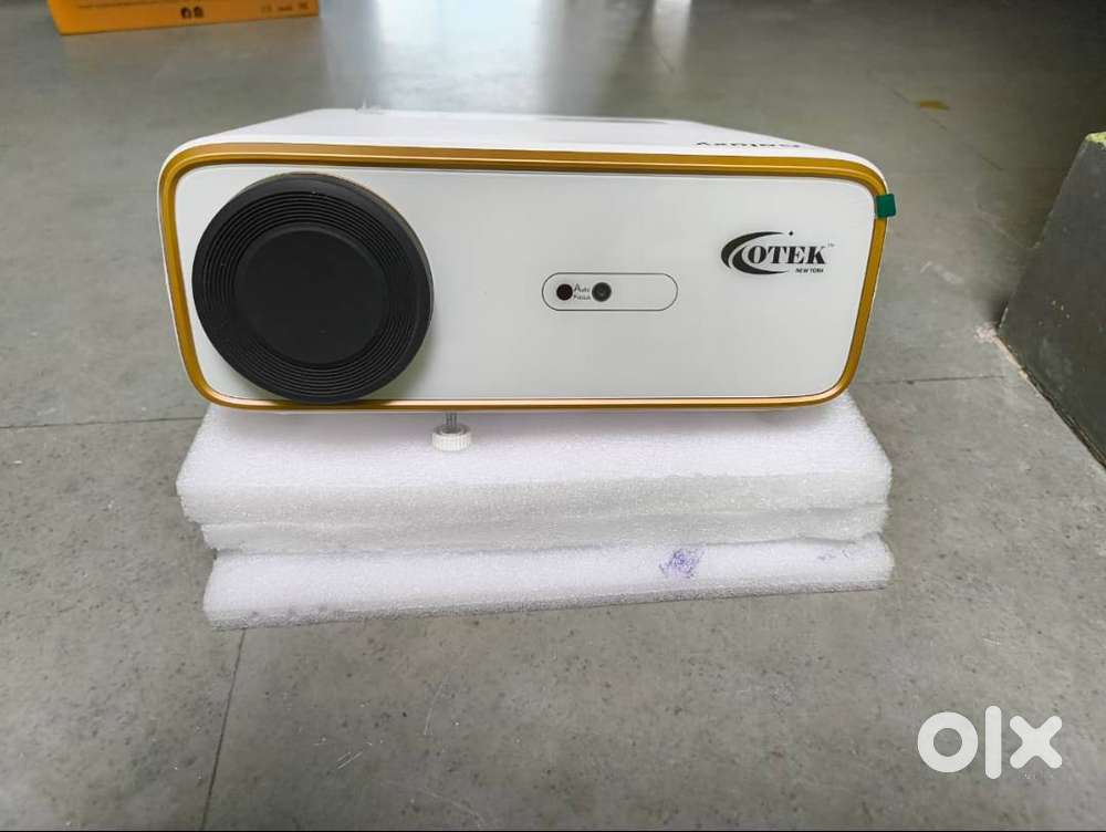 1 Day Used  OTEK Galaxy Smart Projector  4K Support  Android 13