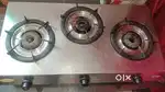 3 burners gas stove