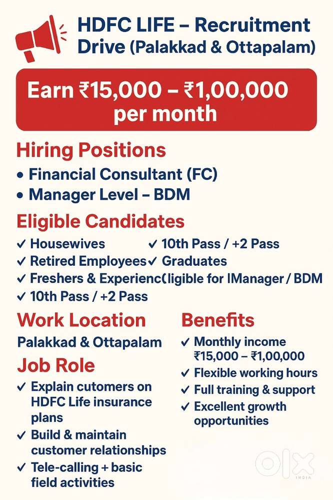 Hdfc Life Recruitment