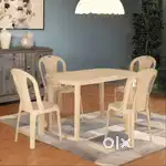 Plastic dining table