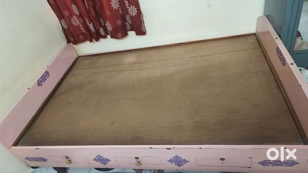 Sag Wooden Bed + Mattress