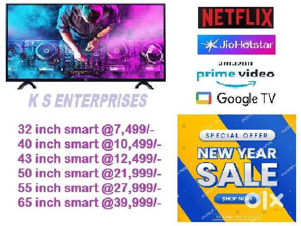 WINTER SUPER DHAMAKA 32 inches SMART LED TV, FULL HD IN 7499/- ONLY.
