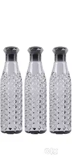 Diamond-Cut Water Bottle | Premium Look Pack of 2-6 | from ₹100