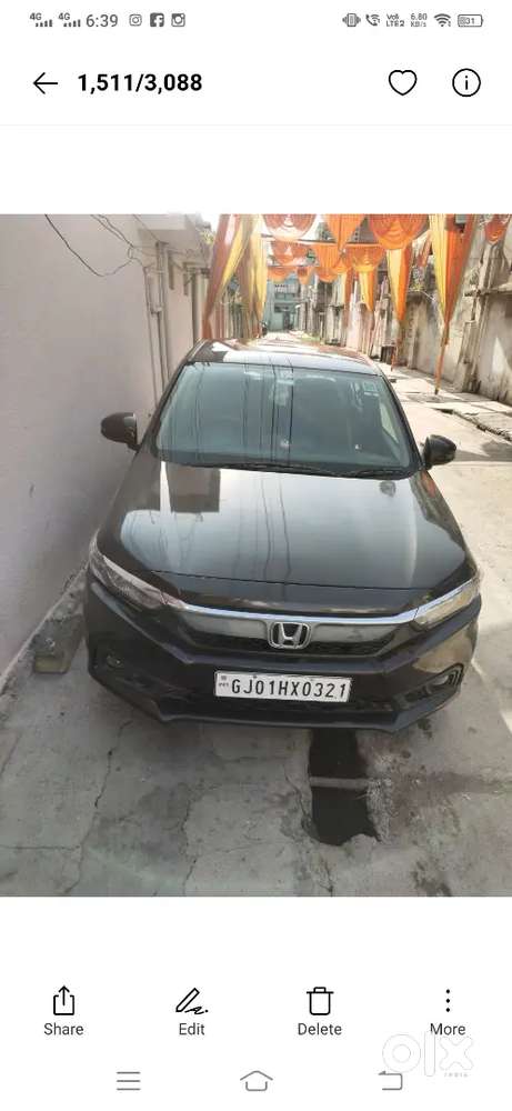 Honda Amaze 2nd Gen 2018