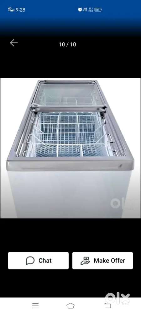 Brand New condition Ice cream & Milk storage freezer Urgent sale