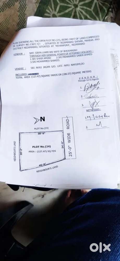 Nagaram plot for sale