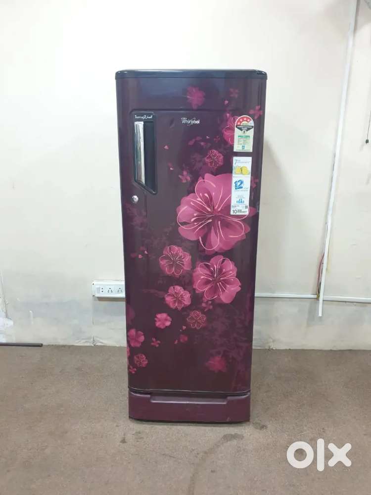 Whirlpool flower model 210ltrs refrigerator excellent work condition
