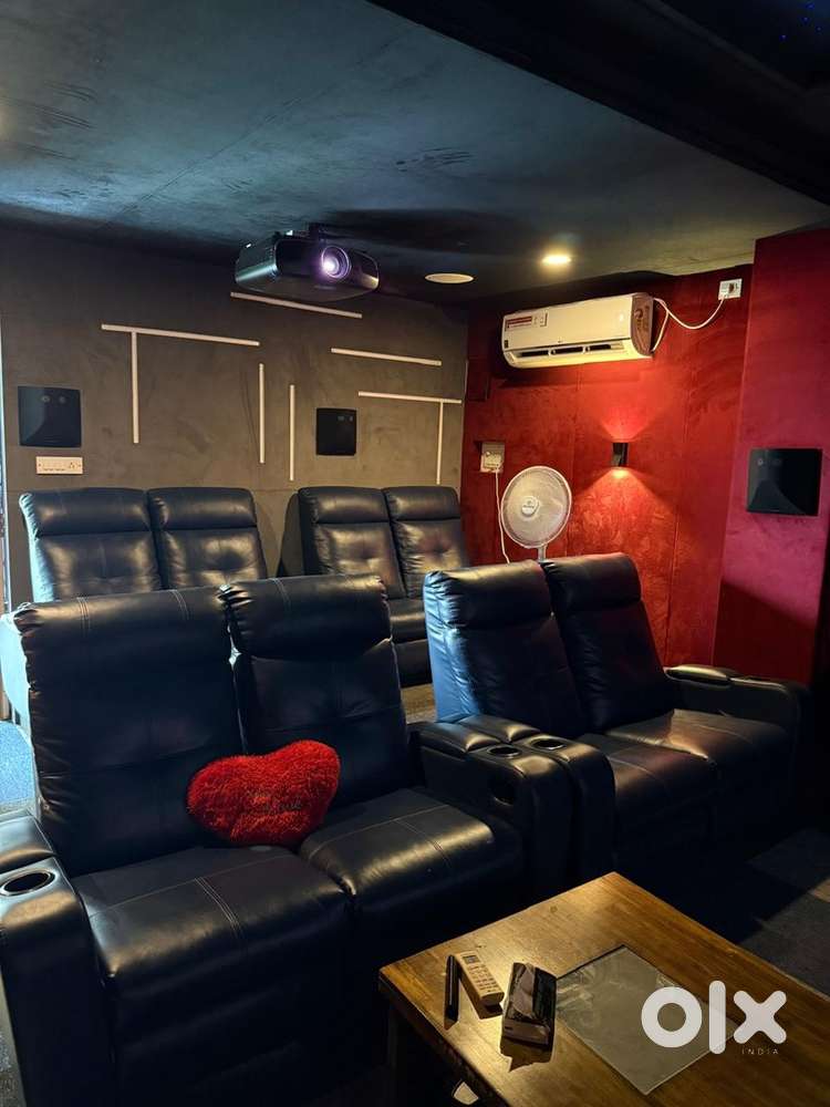 Recliners + center table