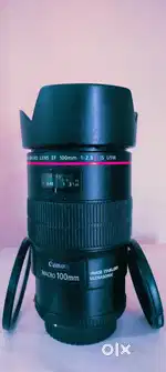 CANON EF AF 100mm f 2.8 IS USM L 1:1 LIFE-SIZE MACRO TELEPRIME FX LENS