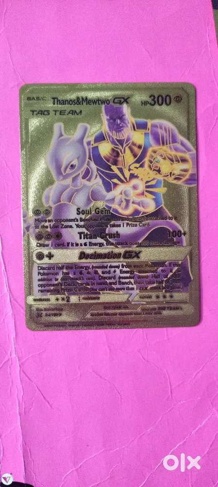 Pokemon golden card