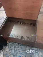 Box Double bed with mattresses