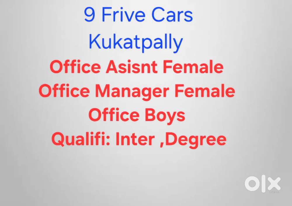 Office Staff Kukatpally