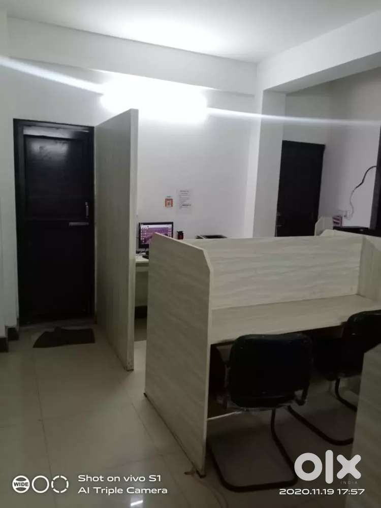One cabin 50 seat furnished office Uttam Nagar metro rent 80000 rs