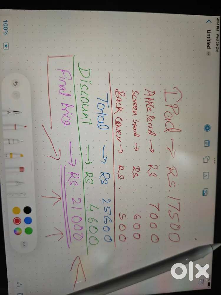 Ipad 8th Gen 8GB , 128GB