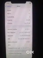 X 256gb health  100 original face id issue only .with orginal charger