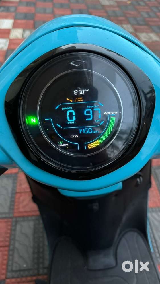 Bajaj Chetak Electric Scooter -2903 Blue  2024 Model  Only 1,450 km!