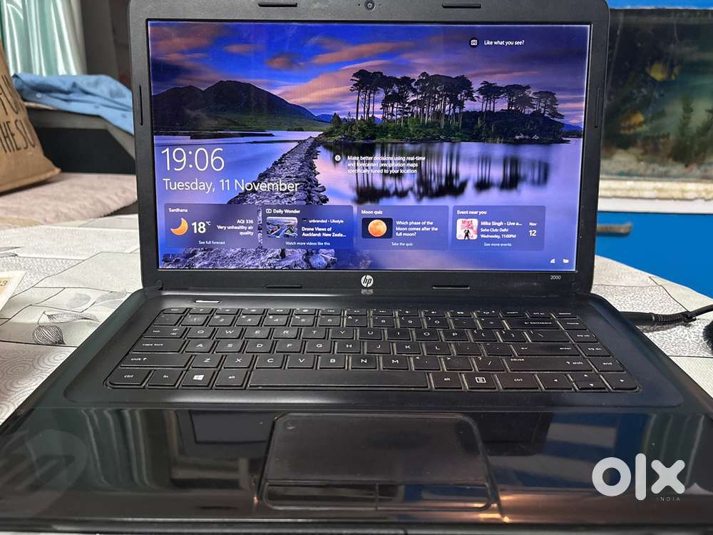 Hp laptop 4GB ram 238 storage