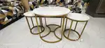 Coffee table set of 3- Nesting style