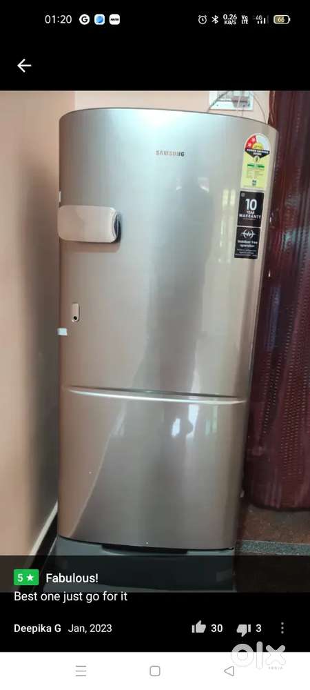Freez(Refreez) Samsung 192 ltr