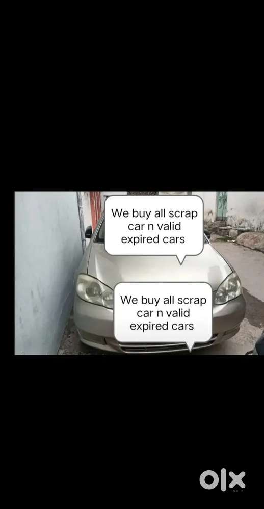 We purachase any scrap car n Damage cars n valid expired cars