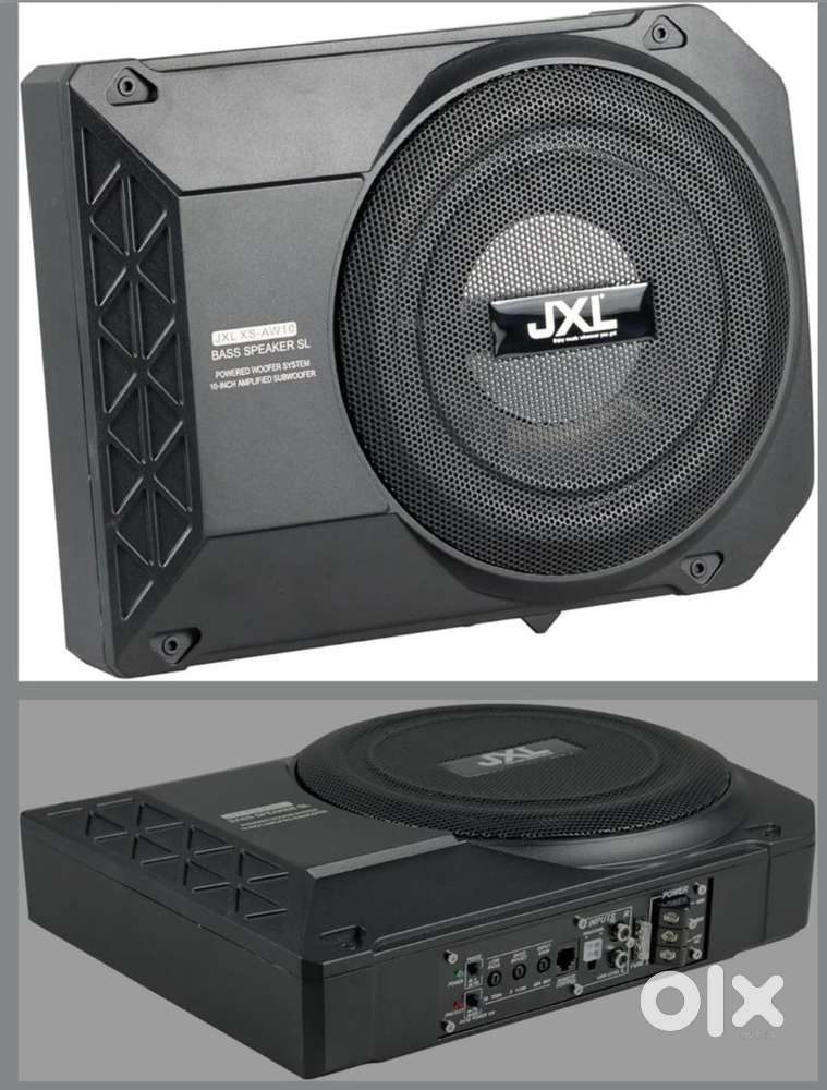 JXL mini bass tube,10 inch amplified woofer