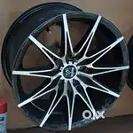17 inchi new Alloy + good condition tyres