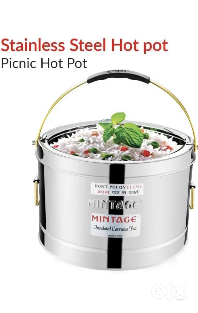 Mintage hotpot 10 Liter stainless steel
