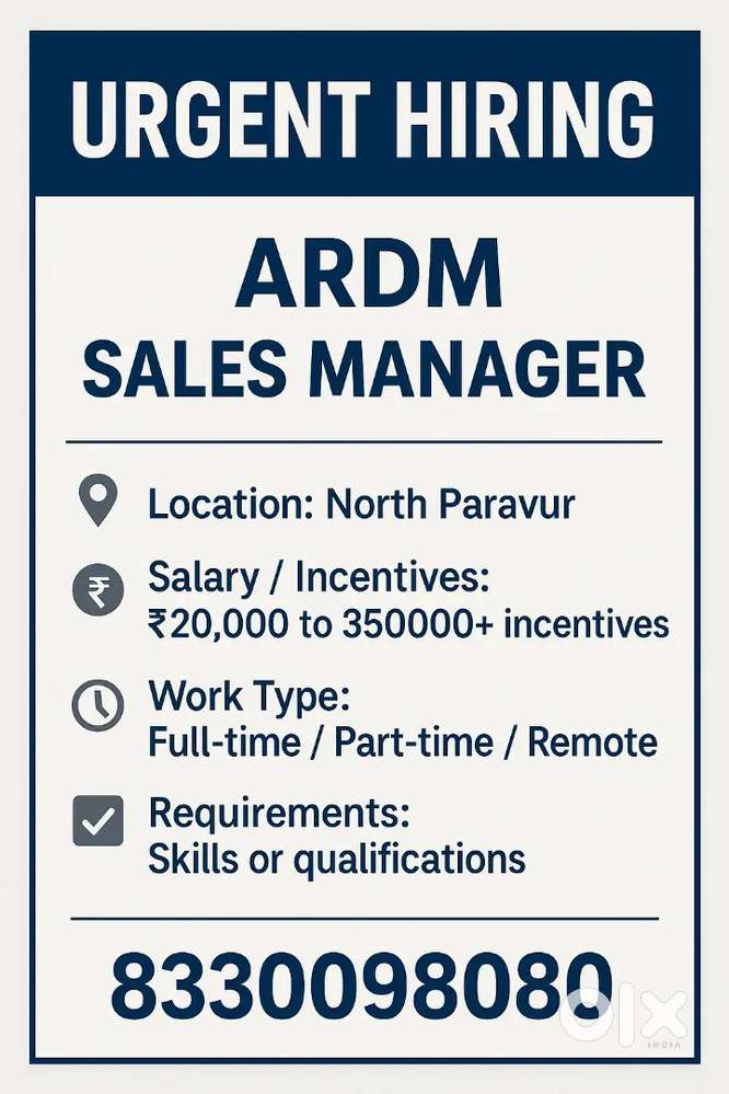 Urgent HIRING