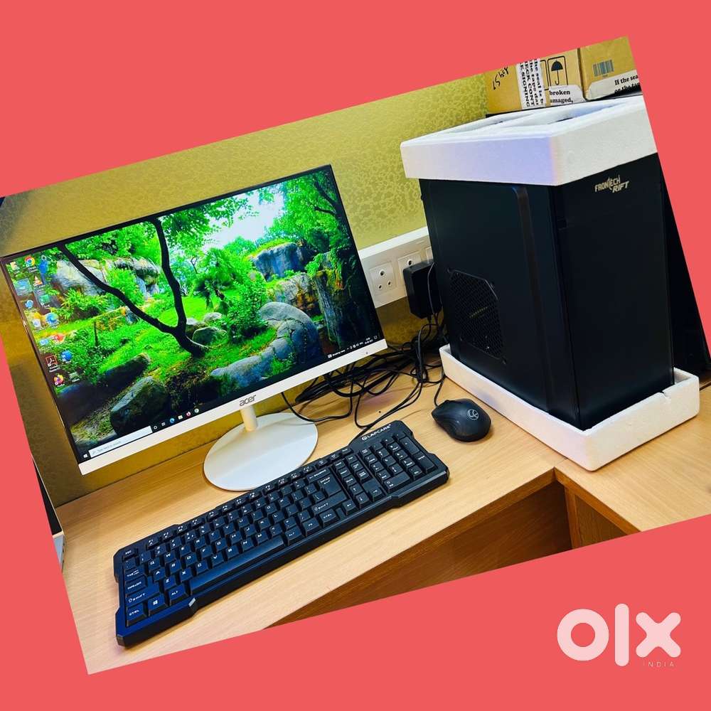 BRAND WARRENTY WITH FULL HD MONITOR NEW COMPUTER IN OFFER PRICE