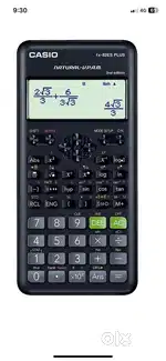 FX-82ES plus 2nd edition scientific calculator (12 digit)