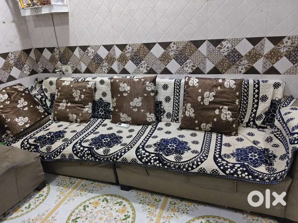 Sofa 2 chair and sofa with cover