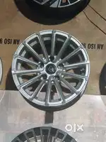 15 new alloy+ Good condition tyres