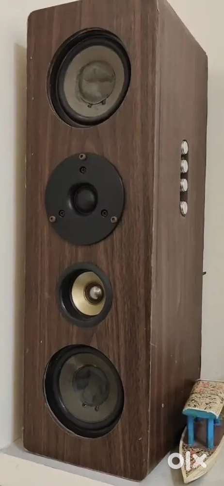 HANDMADE wooden speakers 2.1 200w