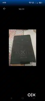 Samsung tab s7 fe / s8 plus black proelite flip cover