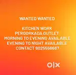 Kitchen work