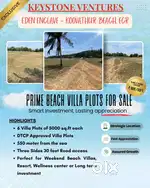 Eden Enclave - Beach villa plots at Koovathur, ECR