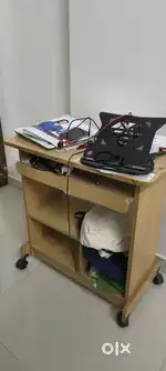 Computer table and chair