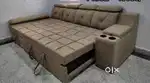 Sofa cumbed with launger affordable price