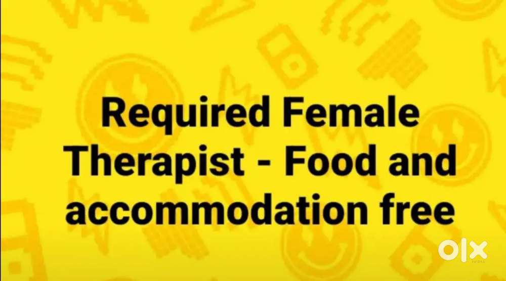 Required Female massage Therapist